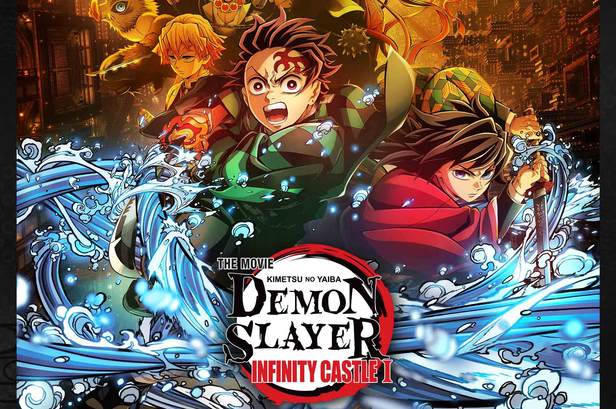 Filme indicado ao Globo de Ouro, Demon Slayer: Kimetsu No Yaiba Castelo Infinito chega à Crunchyroll
