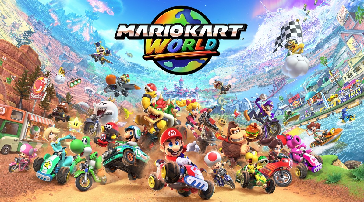 Acelere fundo no evento Mario Kart World Open de julho de 2026