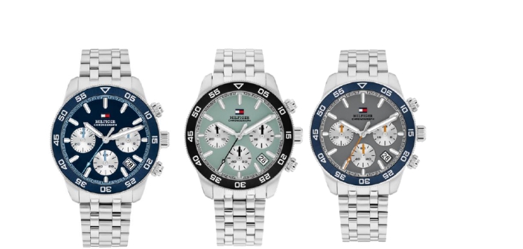 Tommy Hilfiger Watches apresenta modelos masculinos que unem estilo clássico e espírito contemporâneo