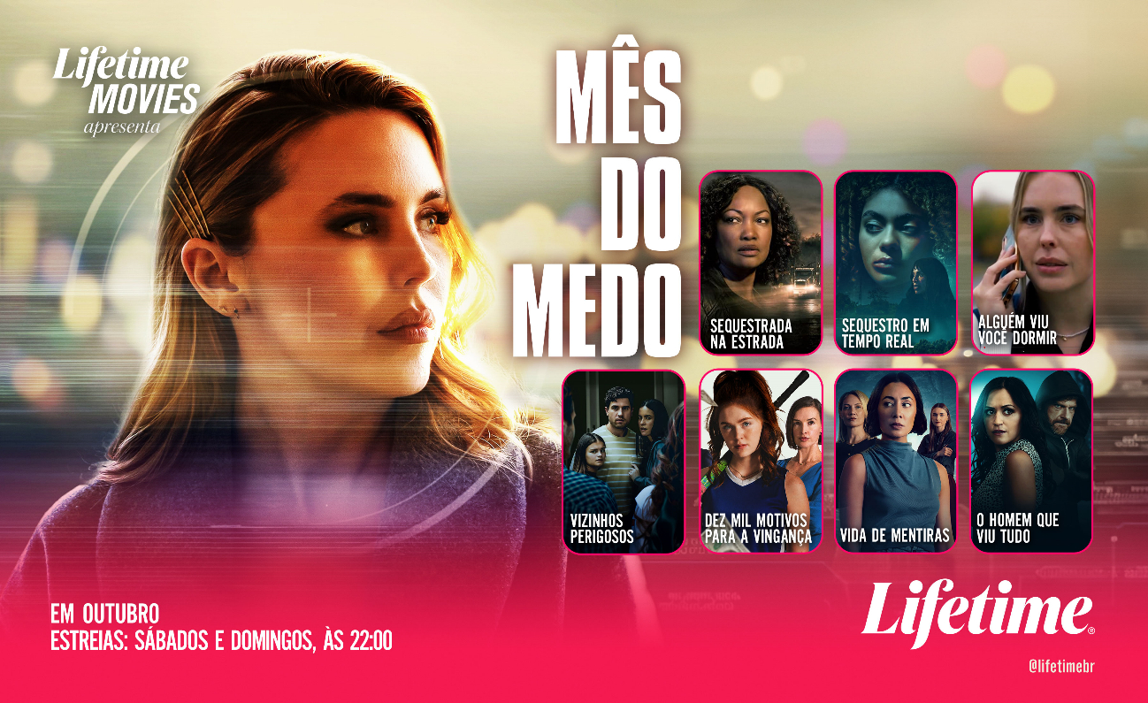 Mês do Medo é o tema dos Lifetime Movies inéditos de outubro